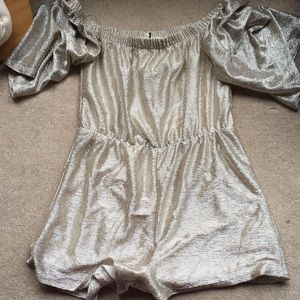 Gold Romper